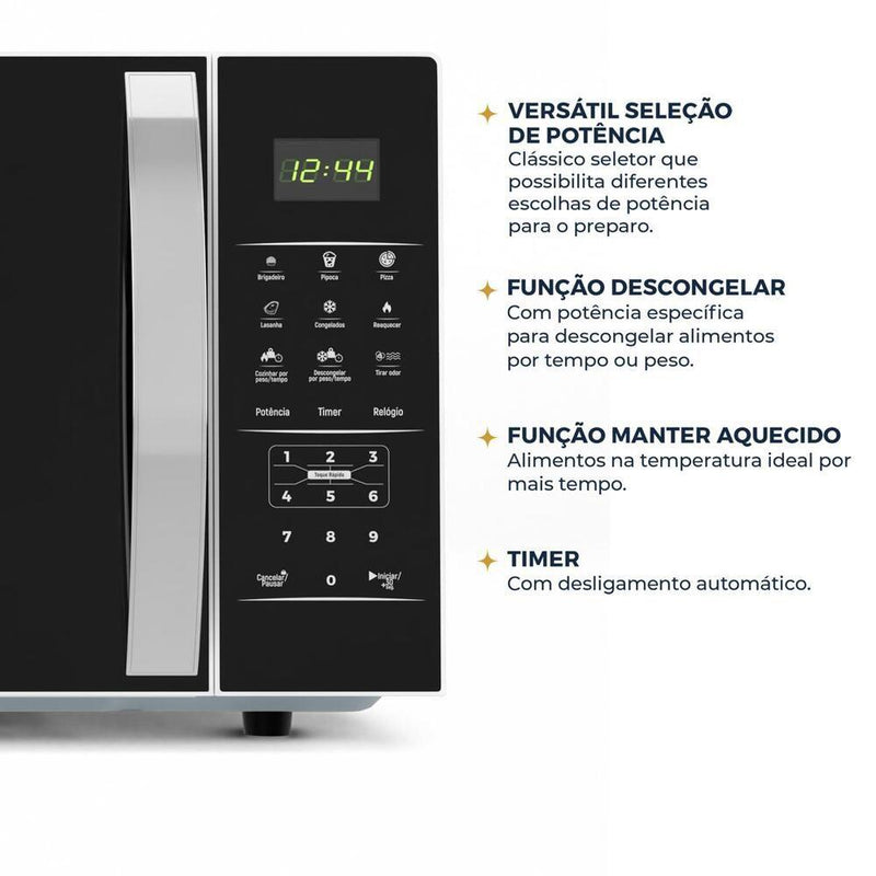 Micro-ondas Britânia 33 L Limpa Fácil 1400W 220V