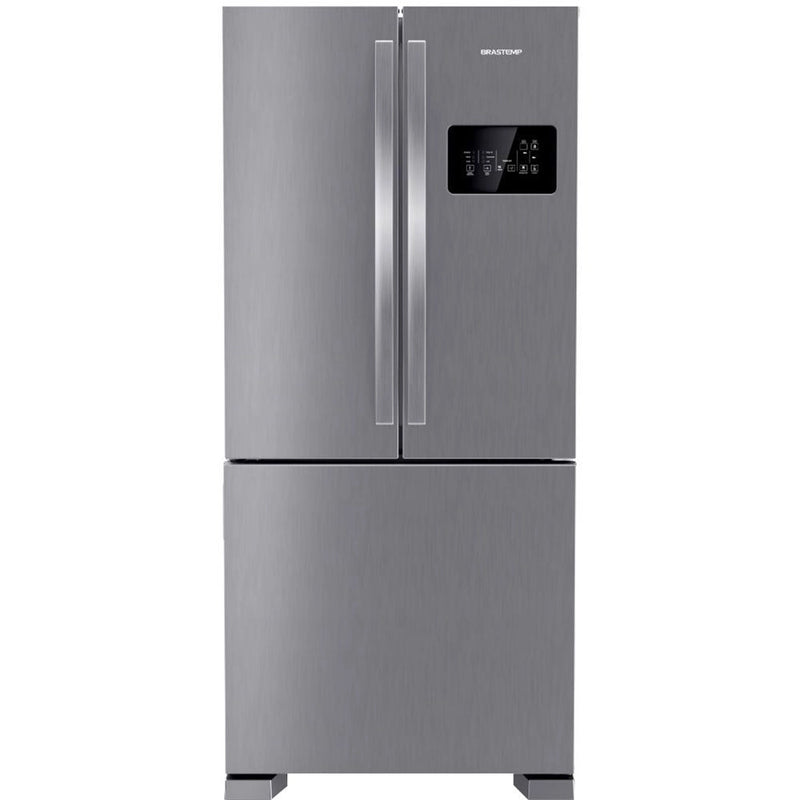 Geladeira Brastemp  Frost Free Side Inverse 3 Portas A+++ 554 Litros Inox - 110v