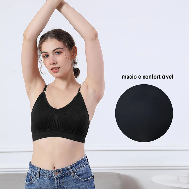 Women's Lingierie Women's Cropped Sexy Bras Women's Tops Free Shipping Sutia Women's Sports Top Women's Bras